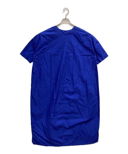 mizuiro-ind（ミズイロインド）mizuiro-ind (ミズイロインド) コクーンワンピース ブルー サイズ:FREEの古着・服飾アイテム