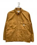 Carhartt WIPカーハート ワーク イン プログレス）の古着「RENO SHIRT JACKET」｜キャメル