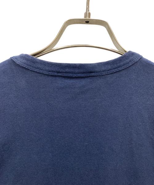 maison kitsune（アシッドメゾンキツネ）MAISON KITSUNE (アシッドメゾンキツネ) プリントTシャツ ネイビー サイズ:Mの古着・服飾アイテム