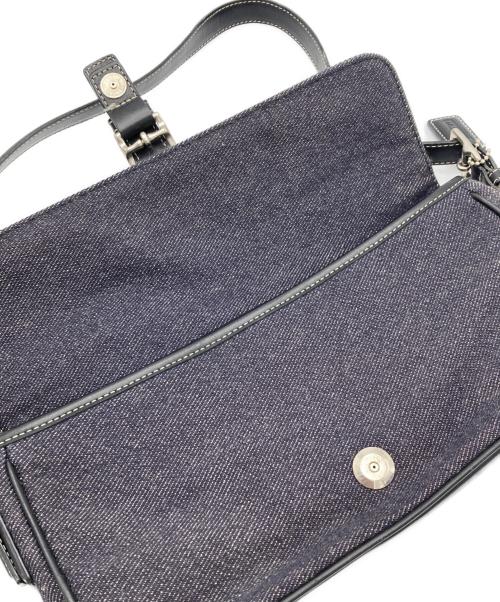 COACH（コーチ）COACH (コーチ) デニムワンショルダーバッグ インディゴの古着・服飾アイテム