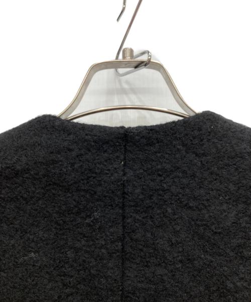 JUSGLITTY（ジャスグリッティー）JUSGLITTY (ジャスグリッティー) ブークレジャコット ブラック サイズ:2の古着・服飾アイテム