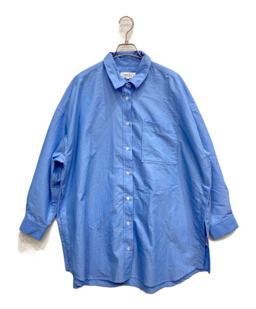 ARPEGE STORY（アルページュストーリー）Arpege story (アルページュストーリー) ビッグコクーンシャツ ブルー サイズ:2の古着・服飾アイテム