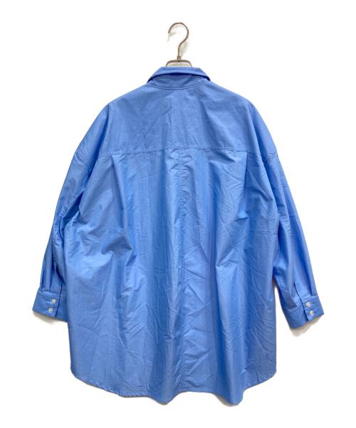 ARPEGE STORY（アルページュストーリー）Arpege story (アルページュストーリー) ビッグコクーンシャツ ブルー サイズ:2の古着・服飾アイテム
