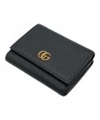GUCCIグッチ）の古着「3つ折り財布」｜ブラック