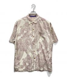 TOMMY BAHAMA（トミーバハマ）の古着「シルクシャツ」｜アイボリー