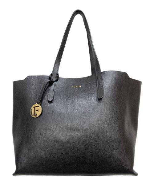 FURLA（フルラ）FURLA (フルラ) サリートートバッグ ブラックの古着・服飾アイテム