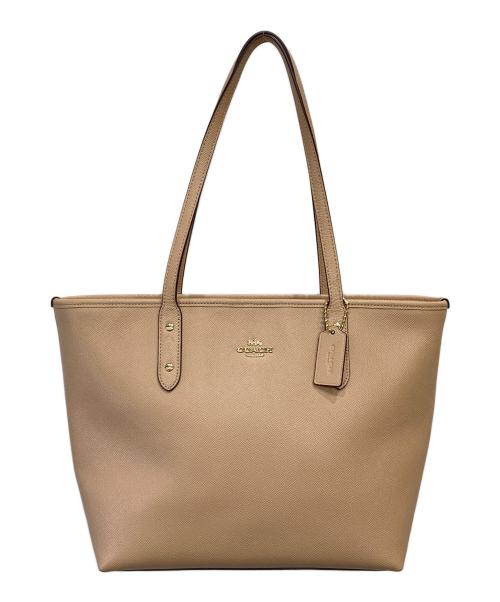 COACH（コーチ）COACH (コーチ) トートバッグ ベージュの古着・服飾アイテム
