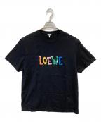 LOEWEロエベ）の古着「リラックスフィットＴシャツ」｜ブラック
