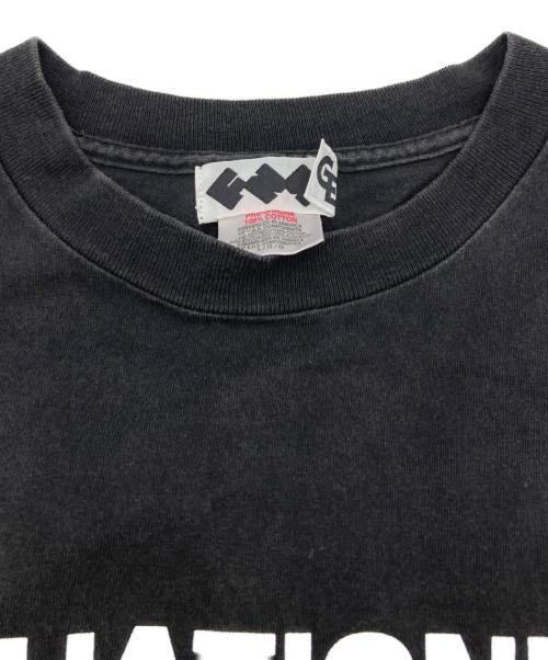 FINESSE（フィネス）finesse (フィネス) GOODENOUGH 半袖カットソー ブラック サイズ:Ⅼの古着・服飾アイテム