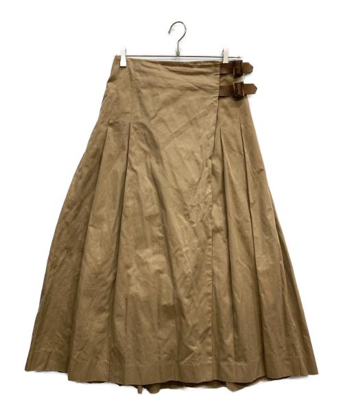 BURBERRY LONDON（バーバリーロンドン）BURBERRY LONDON (バーバリーロンドン) ラップスカート ベージュ サイズ:38の古着・服飾アイテム