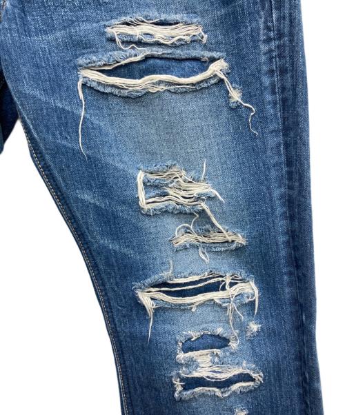 LEE（リー）LEE (リー) ダメージ加工デニムパンツ インディゴ サイズ:w28の古着・服飾アイテム