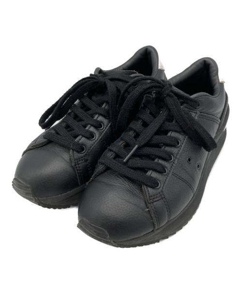 Onitsuka Tiger（オニツカタイガー）Onitsuka Tiger (オニツカタイガー) Lawnship PF ブラック サイズ:22.5cmの古着・服飾アイテム