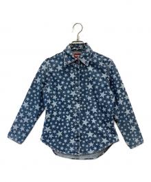 Hysteric Glamour（ヒステリックグラマー）の古着「スターデザインデニムシャツ」｜インディゴ