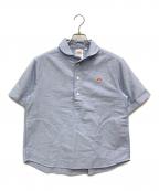 DANTONダントン）の古着「OXFORD半袖シャツ」｜ブルー