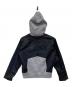DSQUARED2 (ディースクエアード) ペンキ加工ドッキングフーデッドジャケット ブラック サイズ:46 未使用品：30000円