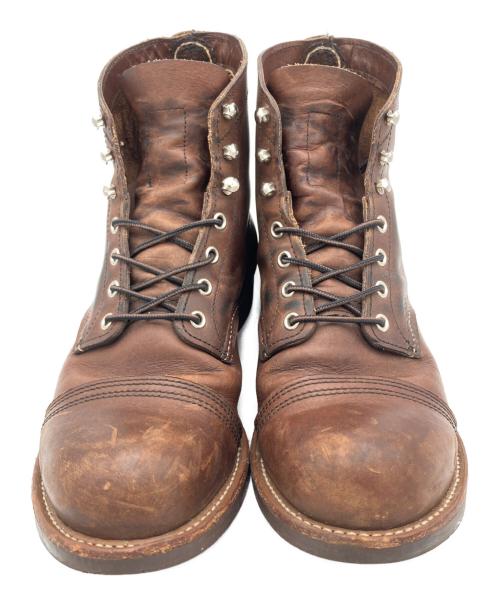 RED WING（レッドウィング）RED WING (レッドウィング) Iron Ranger ブラウン サイズ:27.5の古着・服飾アイテム
