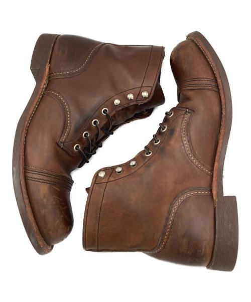 RED WING（レッドウィング）RED WING (レッドウィング) Iron Ranger ブラウン サイズ:27.5の古着・服飾アイテム