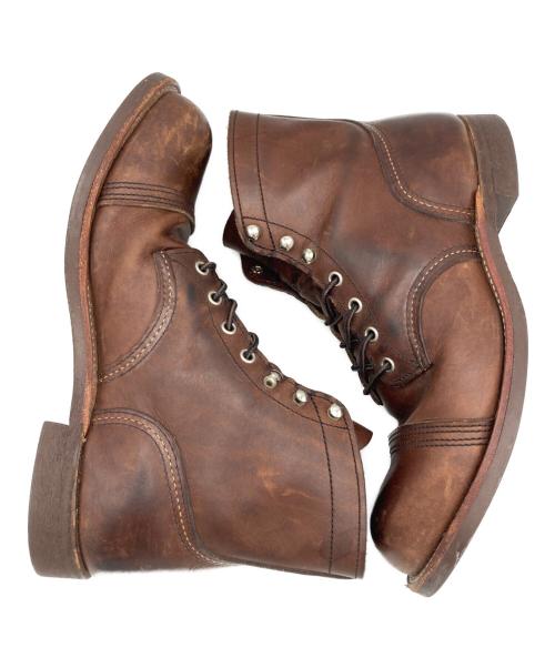 RED WING（レッドウィング）RED WING (レッドウィング) Iron Ranger ブラウン サイズ:27.5の古着・服飾アイテム
