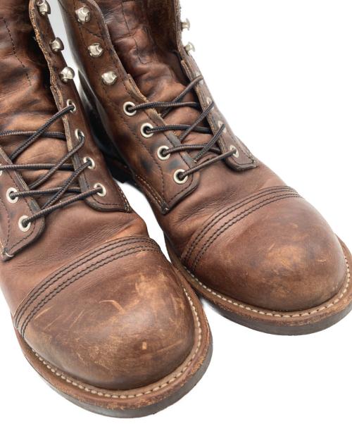 RED WING（レッドウィング）RED WING (レッドウィング) Iron Ranger ブラウン サイズ:27.5の古着・服飾アイテム