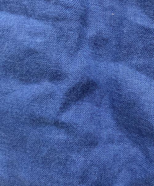 POLO RALPH LAUREN（ポロ・ラルフローレン）POLO RALPH LAUREN (ポロ・ラルフローレン) リネンシャツ ブルーの古着・服飾アイテム