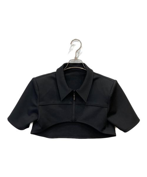 JOSEMOON（ジョゼムーン）JOSEMOON (ジョゼムーン) JACKET SET JERSEY DRESS ブラック サイズ:Mの古着・服飾アイテム