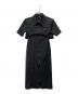 JOSEMOON（ジョゼムーン）の古着「JACKET SET JERSEY DRESS」｜ブラック