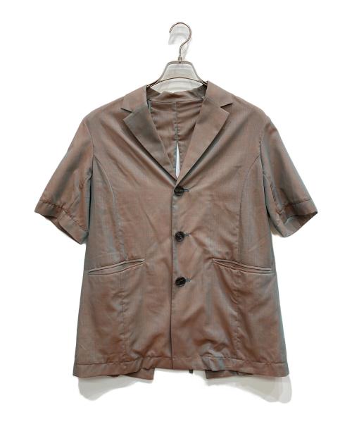 MAISON SPECIAL（メゾンスペシャル）MAISON SPECIAL (メゾンスペシャル) シアーバックオープンジャケット ブルー サイズ:FREEの古着・服飾アイテム