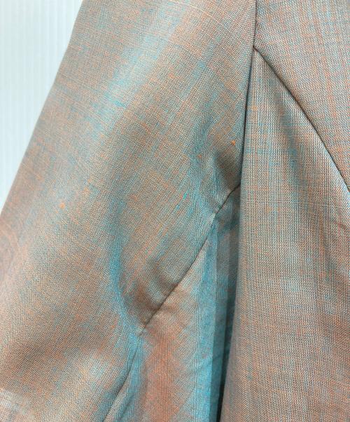 MAISON SPECIAL（メゾンスペシャル）MAISON SPECIAL (メゾンスペシャル) シアーバックオープンジャケット ブルー サイズ:FREEの古着・服飾アイテム