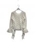 AMERI (アメリ) UND 2WAY CUT LACE FRILL TOP ホワイト サイズ:FREE：11000円