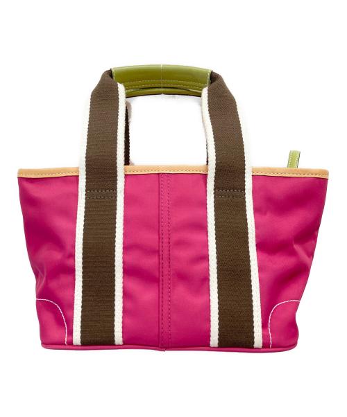 COACH（コーチ）COACH (コーチ) ハンドバッグ ピンクの古着・服飾アイテム