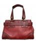 COACH (コーチ) ハンドバッグ レッド：14000円