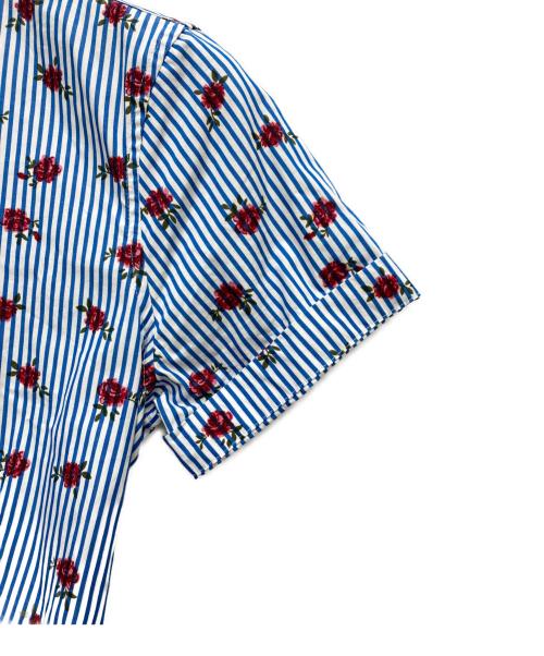 BROOKS BROTHERS（ブルックスブラザーズ）BROOKS BROTHERS (ブルックスブラザーズ) 花柄ワンピース ブルー サイズ:2の古着・服飾アイテム