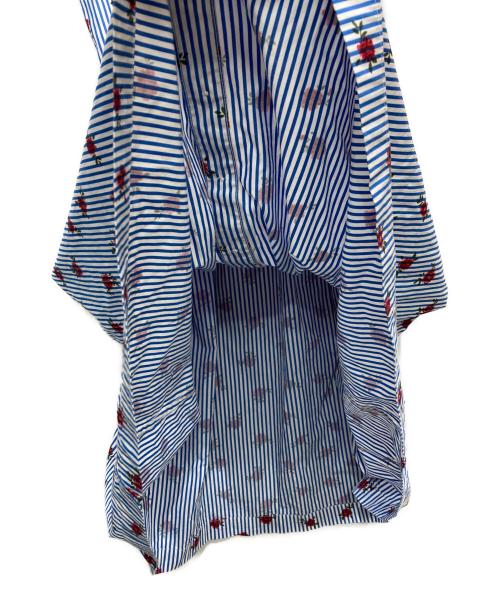 BROOKS BROTHERS（ブルックスブラザーズ）BROOKS BROTHERS (ブルックスブラザーズ) 花柄ワンピース ブルー サイズ:2の古着・服飾アイテム