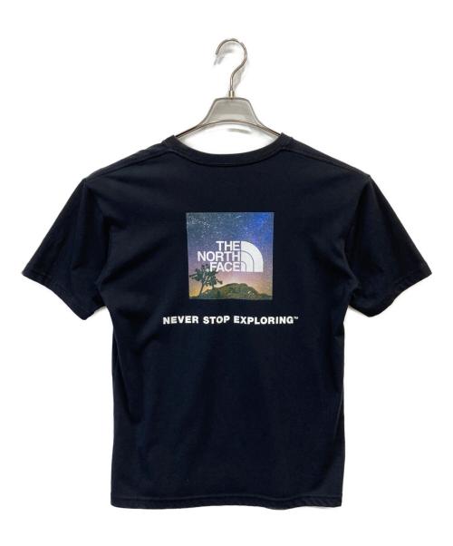 THE NORTH FACE（ザ ノース フェイス）THE NORTH FACE (ザ ノース フェイス) SQUARE NIGHT VIEW T-Shirt ブラック サイズ:Ⅼの古着・服飾アイテム