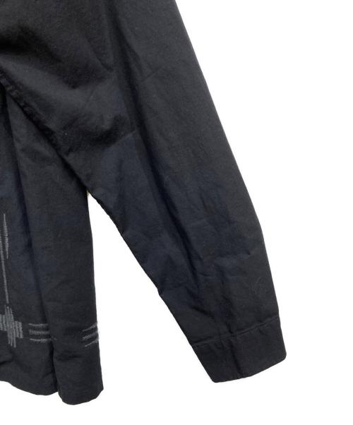 PENDLETON（ペンドルトン）PENDLETON (ペンドルトン) エンブロイダリー オープンカラーシャツ ブラック サイズ:Mの古着・服飾アイテム