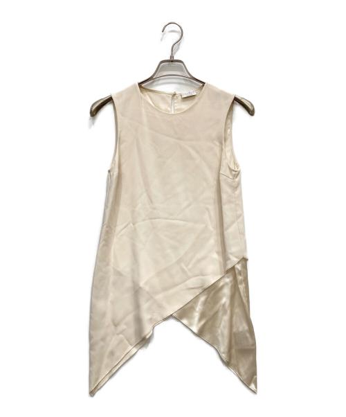 BRUNELLO CUCINELLI（ブルネロクチネリ）BRUNELLO CUCINELLI (ブルネロクチネリ) ノースリーブブラウス アイボリー サイズ:XSの古着・服飾アイテム