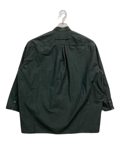 ticca（ティッカ）TICCA (ティッカ) コットン スタンドスクエアシャツ カーキ サイズ:FREEの古着・服飾アイテム