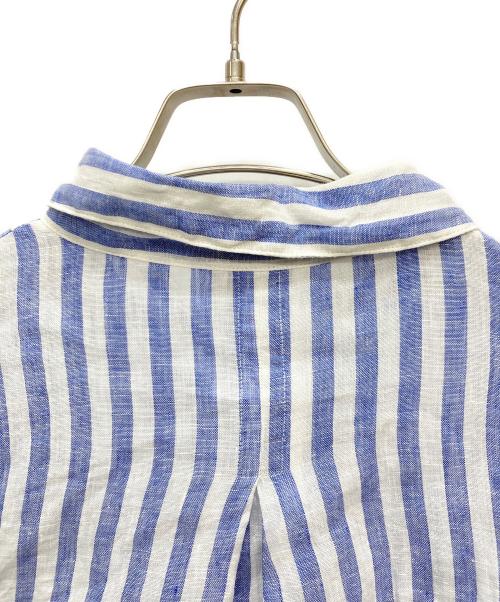 SHIPS（シップス）SHIPS (シップス) ヒヨク リネンシャツ レディース ブルー サイズ:表記なしの古着・服飾アイテム