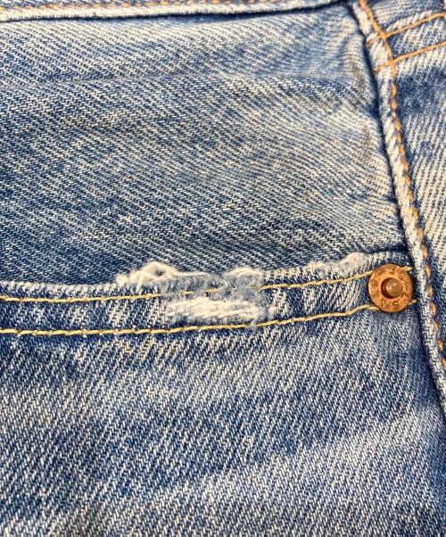 LEVI'S（リーバイス）LEVI'S (リーバイス) リペア加工デニムパンツ インディゴ サイズ:Mの古着・服飾アイテム