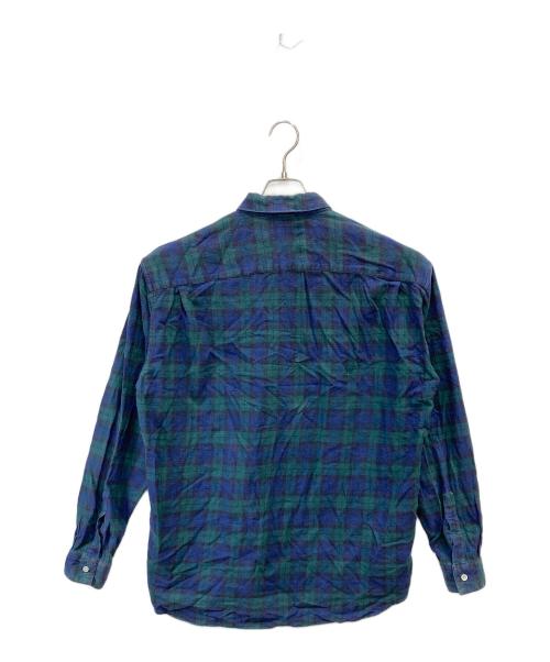 GOODENOUGH（グッドイナフ）GOODENOUGH (グッドイナフ) finesse (フィネス) チェッネルシャツ グリーン サイズ:Lの古着・服飾アイテム