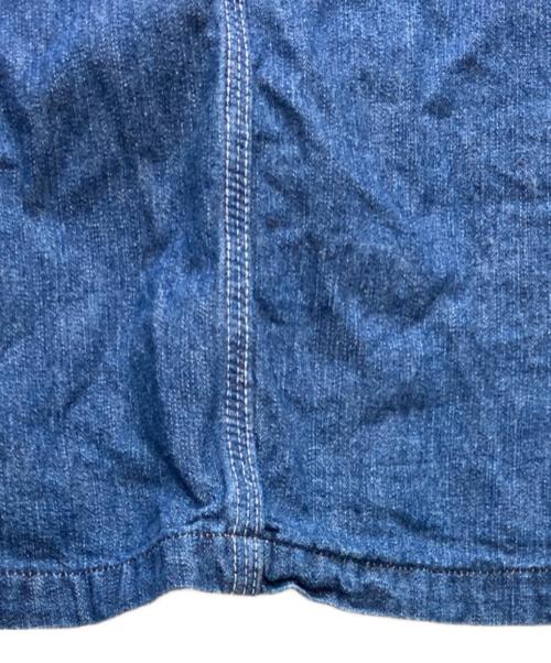 POST O'ALLS（ポストオーバーオールズ）POST O'ALLS (ポストオーバーオールズ) カバーオール インディゴ サイズ:Lの古着・服飾アイテム