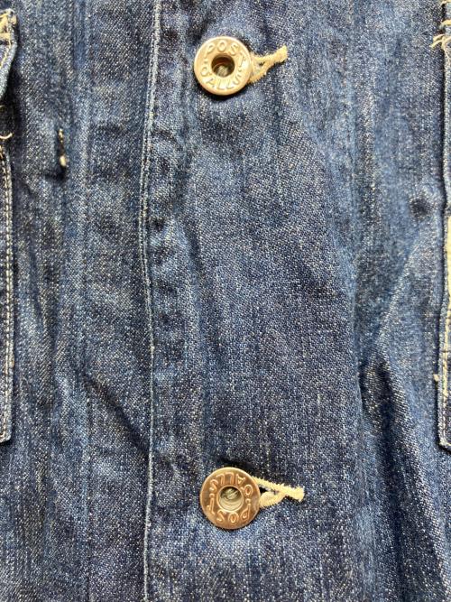 POST O'ALLS（ポストオーバーオールズ）POST O'ALLS (ポストオーバーオールズ) カバーオール インディゴ サイズ:Lの古着・服飾アイテム
