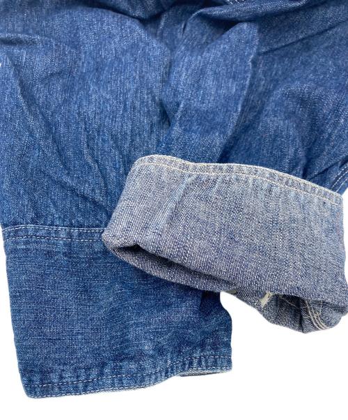 POST O'ALLS（ポストオーバーオールズ）POST O'ALLS (ポストオーバーオールズ) カバーオール インディゴ サイズ:Lの古着・服飾アイテム