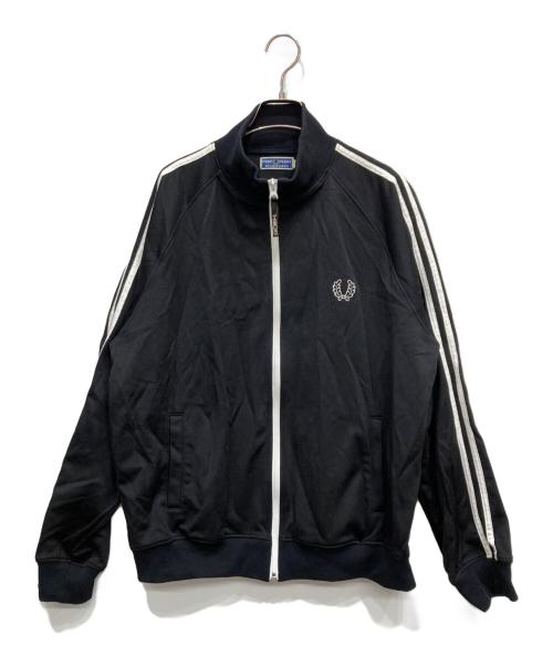 FRED PERRY（フレッドペリー）FRED PERRY (フレッドペリー) GOODENOUGH トラックジャケット ブラック サイズ:Lの古着・服飾アイテム