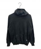 GOODENOUGH×HEAD PORTER PLUSグッドイナフ×ヘッドポータープラス）の古着「プルオーバーパーカー」｜ブラック