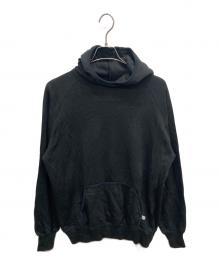GOODENOUGH×HEAD PORTER PLUS（グッドイナフ×ヘッドポータープラス）の古着「プルオーバーパーカー」｜ブラック