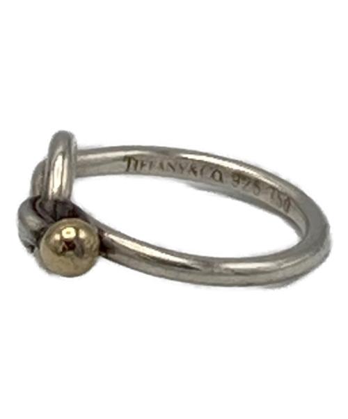 TIFFANY & Co.（ティファニー）Tiffany & Co. (ティファニー) フック&アイ ラブノットリング サイズ:11号の古着・服飾アイテム