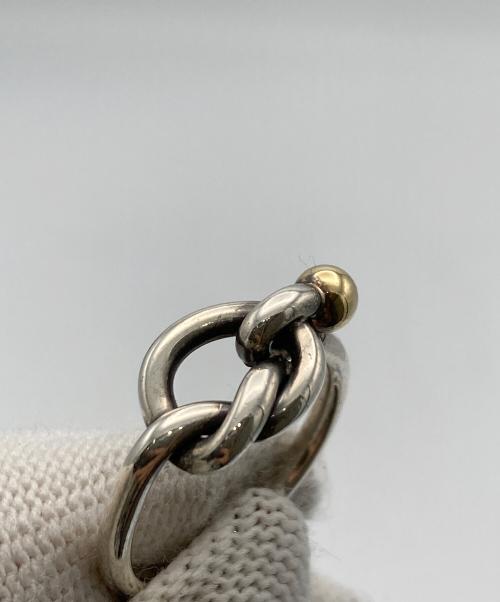 TIFFANY & Co.（ティファニー）Tiffany & Co. (ティファニー) フック&アイ ラブノットリング サイズ:11号の古着・服飾アイテム
