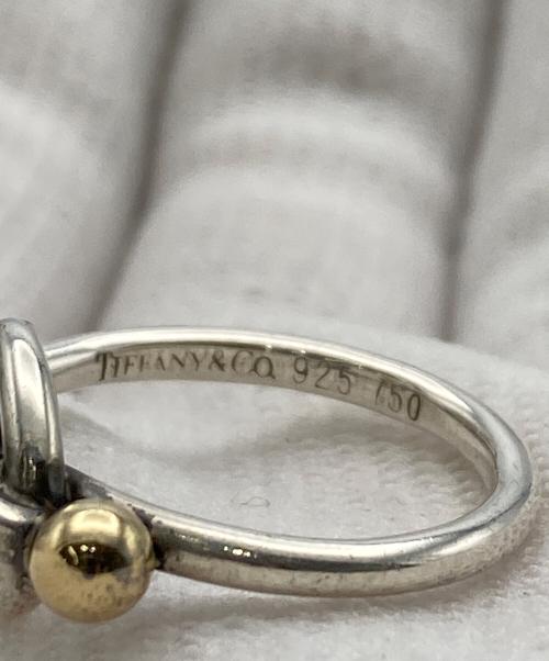 TIFFANY & Co.（ティファニー）Tiffany & Co. (ティファニー) フック&アイ ラブノットリング サイズ:11号の古着・服飾アイテム