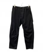 GRAMICCIグラミチ）の古着「GABARDINE EAZY TAPERED PANT」｜ブラック